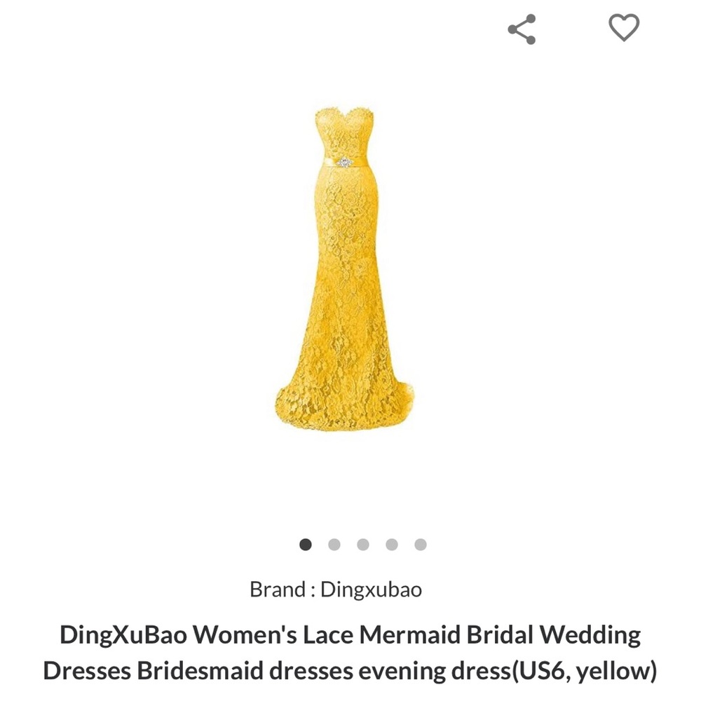 Mermaid Style, yellow evening gown, prom, graduation, bridesmaid, amarillo, gala